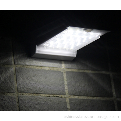 Wall Mounted Led Solar Light with PIR Motion Sensor for Wholesale